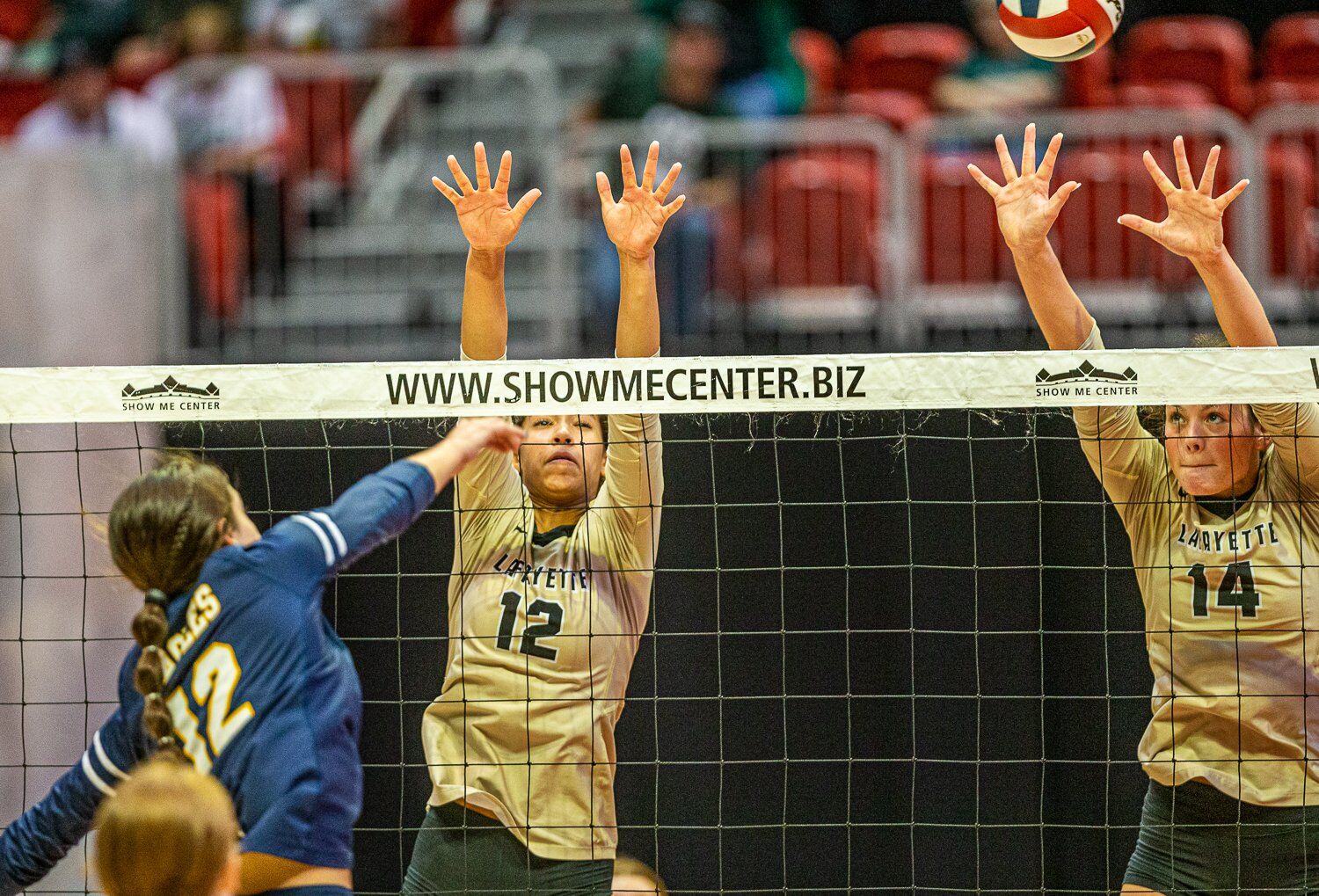 Lafayette vs. Liberty North girls volleyball